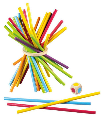 Tyčkohranie spoločenská hra v krabici 15x15x3, 5 cm