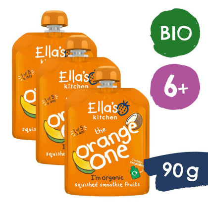 Ella's Kitchen BIO ORANGE ONE ovocné pyré s mangom (90 g)