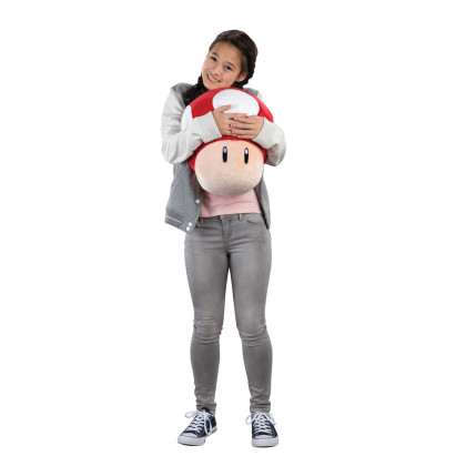 Super Mario plyšová huba 34 cm Mocchi Mocchi