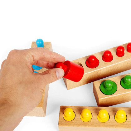 Motorická vkladačka bloky 24 dielikov Bigjigs Toys