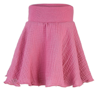 Sukňa kolová Tm. staroružová