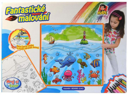 Kúzelné maľovanie s fixami