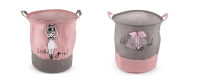 Textilný úložný box baletka