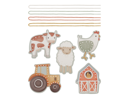 Šnurovacie karty Farma Little Dutch