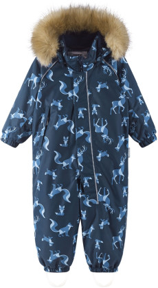 Detský zimný overal s membránou Reima Lappi - Navy