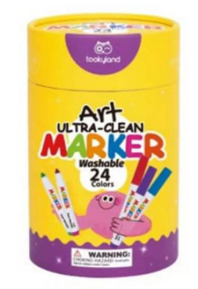 Fixy Zmývateľné s univerzálnym hrotom 24 ks