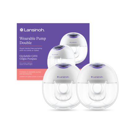 Odsávačka materského mlieka Handsfree Duo Lansinoh