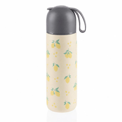 Termoska na tekutiny so silikónovým držiakom 400 ml Zopa