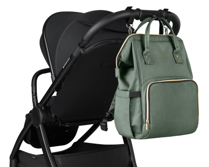 Prebaľovací batoh Siena Army Green KikkaBoo