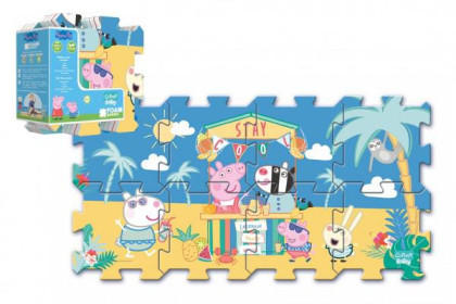 Penové puzzle Prasiatko Peppa / Peppa Pig 32x32cm