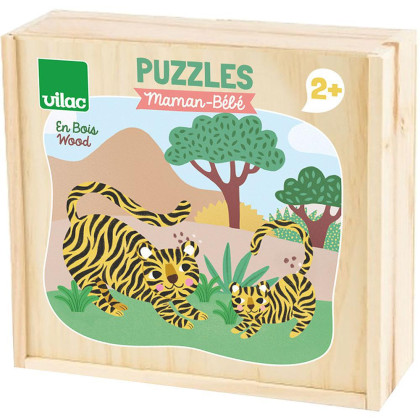 Vilac Puzzle mláďatká a mamičky