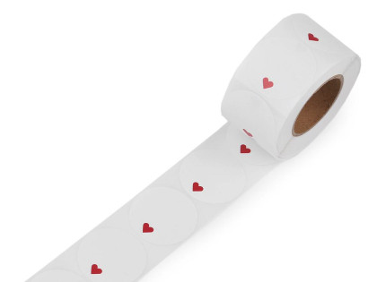 Papierové samolepky O38 mm na popis