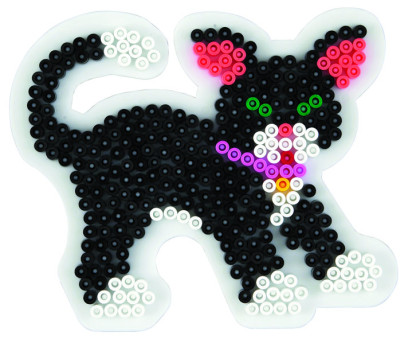 Podložka na zažehľovacie korálky Hama Mačka MIDI