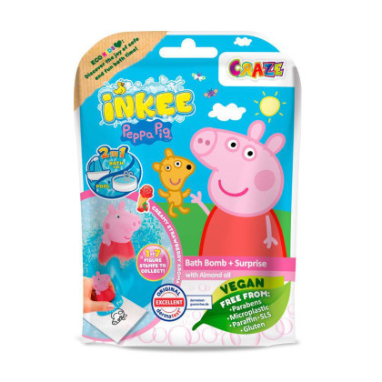 Šumivá bomba do vane s prekvapením - Peppa Pig Inkee