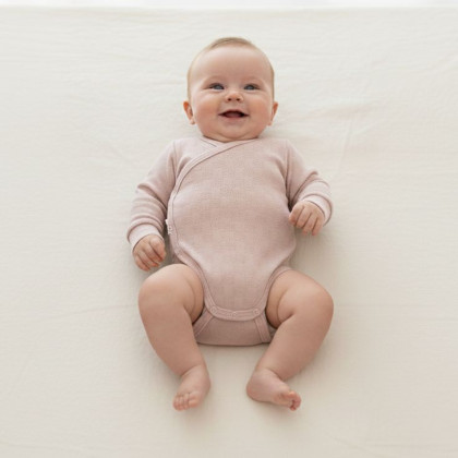 Rastúce zavinovacie body ružové vzor obdĺžnik Babyservice