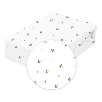 Nepremokavé prestieradlo jersey Print 60 x 120 cm Babymatex