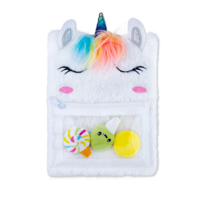 Plyšový blok Albi Jednorožec