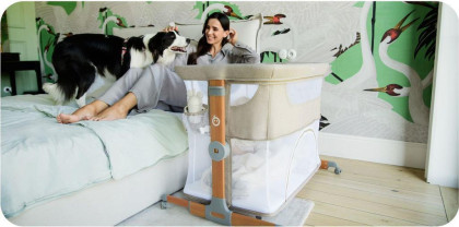 Postieľka Smart bed 4 v 1 MoMi