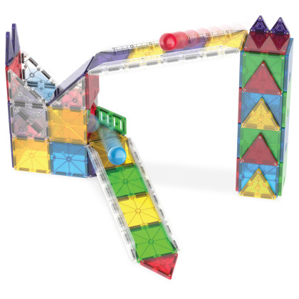 Magnetická stavebnica Rail Racers Deluxe 90 dielov