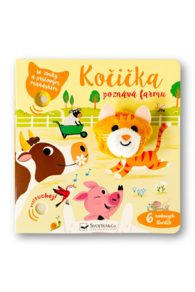 Mačička spoznáva farmu - so zvukmi a prstovým maňáskom