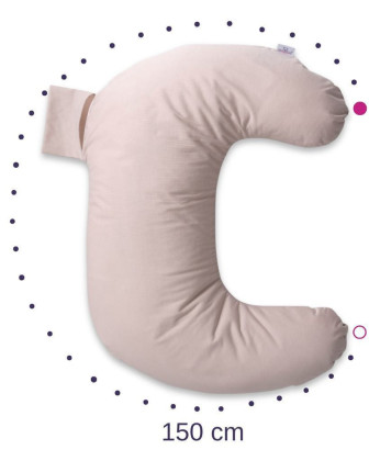 Bambusový polohovací vankúš MiniRelax 150 cm Babymatex