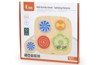 Drevená nástenná hra - kruhy