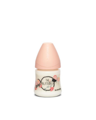 Fľaša okrúhly cumlík latex 150 ml 0m+ SUAVINEX