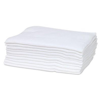 Bubaba Mušelínové látkové plienky 10 ks biele FreeON