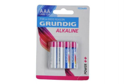 Batéria Grundig LR03/AAA 1,5 V alkaline 4ks