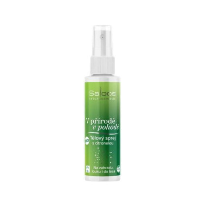 V prírode v pohode Telový sprej BIO 100 ml Saloos
