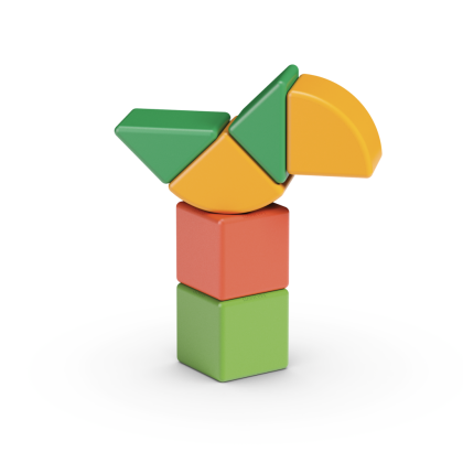 Geomag Magicube Shapes 6 dielikov
