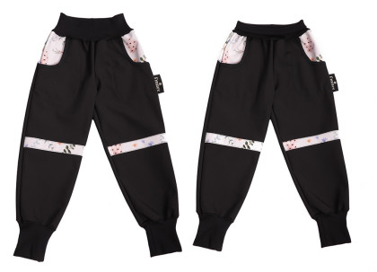 Detské Soft nohavice Forest Blossom Emitex