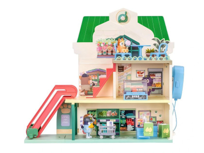 Supermarket set figúrky Blue a Bingo