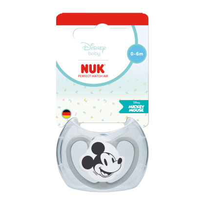 Cumlík Perfect Match Air Mickey 0-6 m 1 ks box Nuk