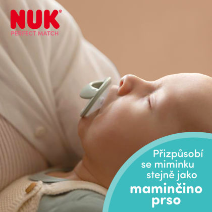 Cumlík Perfect Match 0-6 m 2 ks v boxe Nuk
