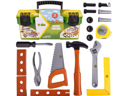 Box s náradím pre deti John Deere Kids