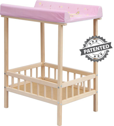 Prebaľovací pult Scarlett Spájka ECO Galaxy ružový