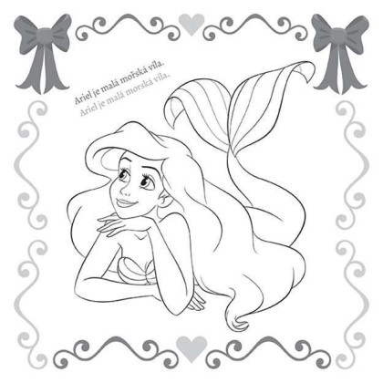 Pexeso v zošite Disney Princezné