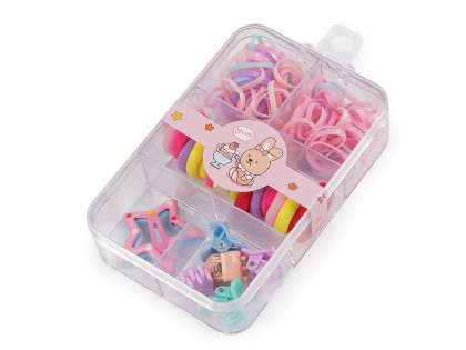 Mini gumičky štipce a pukačky do vlasov