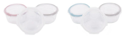 Sklenené misky s viečkami B-Glass Bowls 280 ml Bo Jungle