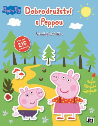 Samolepková knížka - Dobrodružství s Peppou