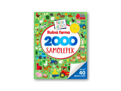 Rušná farma 2000 samolepiek