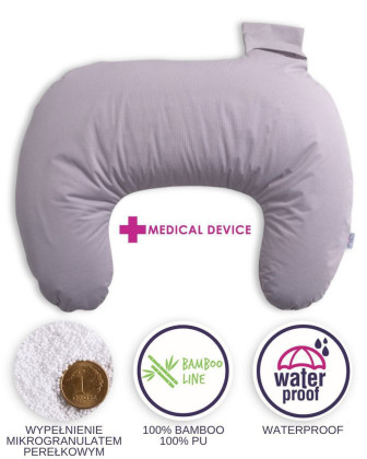 Bambusový polohovací vankúš MiniRelax 150 cm Babymatex