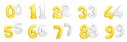 Balónik nafukovacie číslo