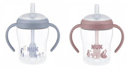 Dojčenská fľaša na učenie so slamkou 150 ml NUK Perfect Match