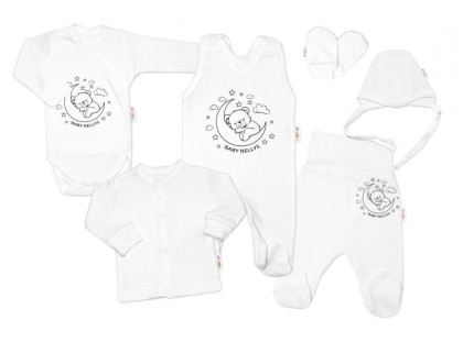 Súpravička do pôrodnice 6D Medvedík na nechtíka Baby Nellys