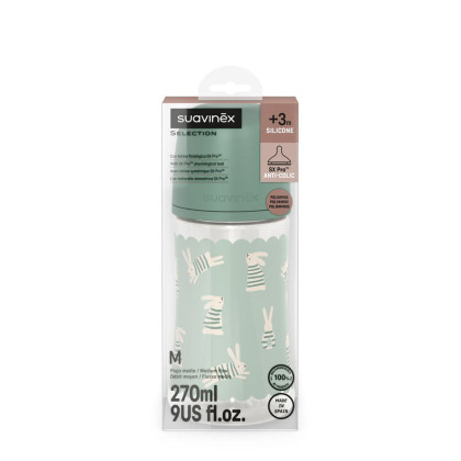 Dojčenská fľaša Wonderland New 270 ml Fyziol prietok M Suavinex