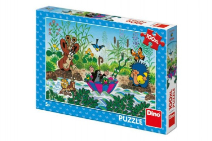 Puzzle Krtko Krtkova plavba 100 dielikov XL