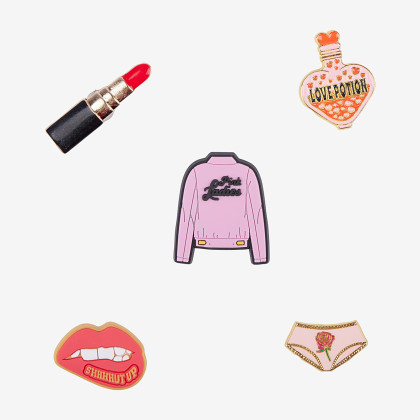 Amulety - ozdoby na topánky Amuletz The story of Femme Fatale mix Coqui