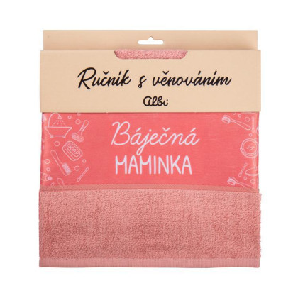 Uterák s venovaním - Báječná mamička